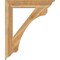 Ekena Millwork Legacy Traditional Rough Sawn Bracket, Western Red Cedar, 6"W x 40"D x 48"H BKT06X40X48LEC01RWR - alternate 3